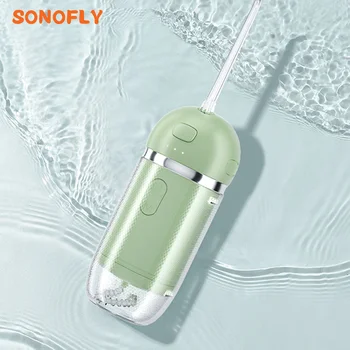 SONOFLY Reîncărcabilă Mini Irigator Oral USB Portabil de Apă ața dentară 150ML Rezervor Dentare cu Jet de Apă de 4 Modul IPX7 rezistent la apă Acasă S5