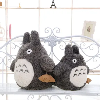 1 buc Vânzare Fierbinte Anime Kawaii Desene animate Pluș Totoro Jucărie Animal de Pluș Personaj de Film Cadou de Ziua Jucării pentru Copii pentru Copii Baby Doll