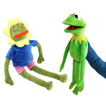 Kermit Frog Marionetă Kermited Broasca Papusa De Plus Papusi Animal De Pluș Moale De Păpuși Jucărie De Crăciun De Vacanță Cadou De Ziua De Nastere Pentru Copii