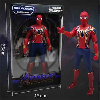 Avengers Marvel Spiderman, Iron Man, Hulk, Black Panther Captain America Thanos Doctor Ciudat Thor Figurine Model De Jucărie