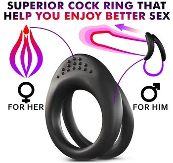 Silicon Intarziere Ejaculare Penis Inel de Penis Scrot Erotic Gadget Sextoy Penis Enlarger Inele Penisring Jucarii Sexuale pentru Barbati Erectie