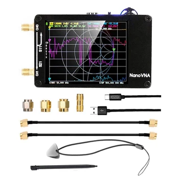 Nanovna-H Vector de Rețea Antena Analizor de 10Khz-1.5 Ghz MF HF VHF UHF Slot pentru Card SD Supprt 32G Digital Nano VNA-H Tester