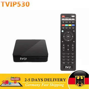 TVIP 530 TV Box S905W Quad Core 1G 8G TVIP S-Box V. 530 H2.65 HD Youtube Linux Set Top Box Smart iptv box mass-Media de streaming tvip530