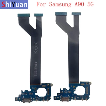 Portul USB de Încărcare Cablu Conector Dock Cablu Flex Pentru Samsung A90 5G A908B A908N Piese de schimb