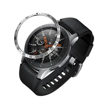 ceas inteligent de Acoperire Pentru Samsung Galaxy Watch 46MM SM-R800 Bezel Inel Adeziv de Acoperire Anti Scratch inel de Metal pentru Viteze S3 Clasic