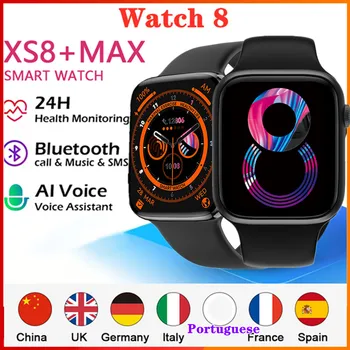 Noi XS8+ Ceas Inteligent 1.93 Ecran Mare cu Magnetic Rotativ de apelare Bluetooth Ceasuri Sport Ceas pentru Barbati Femei S8 Max Ceas