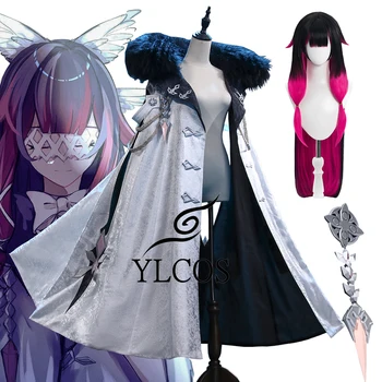 Joc Anime Genshin Impact Fatui Damselette Colombina Cosplay Mantie Costum Pentru Femei Fete Unisex Uniformă