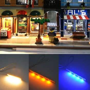 LIGHTAILING Brand de Lumină Led, Kit de Lumina Dotari Pentru Compatibil Cu 15001 Blocuri Cifre Jucarii