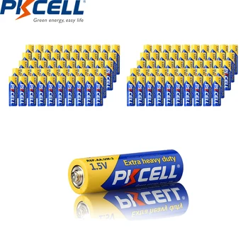 100BUC PKCELL1.5v aa Cina Grele Zinc Carbon R6P UM3 AA Baterie pentru MP3 flash aparat de fotografiat aparate de ras electrice, jucarii