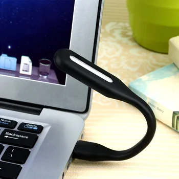 Mini Reglabil Flexibil USB LED Lumina Lămpii Powerbank PC-ul Notebook-ul Perfect pentru o Noapte de Lucru Carte de Lectură Lampă Lumina