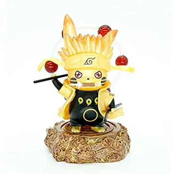 10cm Pikachu Acțiune Figura Cosplay Naruto Model Anime Statui Jucarii Papusa Cadouri (Naruto)