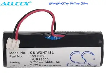 Cameron Sino Baterie 1400mAh 1/UR18500L, 1531582 pentru Wella Xpert HS71, Xpert HS71 Profi, Xpert HS75
