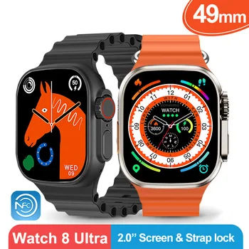 2023 Ceas Inteligent 8 Ultra Pentru iPhone Apple Ceasuri Ultra IWO Smartwatch Seria 8 NFC Bărbați Femei de Încărcare fără Fir de Fitness Brățară