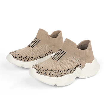 Pantofi pentru copii Confortabili Superioară Băieți Fete Pantofi Respirabil Tricot Șosete pentru Copii Adidasi Ușoare, Non-alunecare de Copii Casual Sneaker