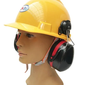 Antifoane Ear Protector Industria Anti Zgomot de Protecție a Auzului Dovada de Sunet Earmuff Utilizarea pe Casca de Protecție a Muncii Tactice