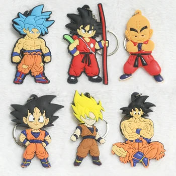 Dragon Ball Anime figurina Breloc Accesorii Farmece PVC Kakarott Son Goku Breloc Pandantiv Titularul Jucarii pentru Copii Cadouri