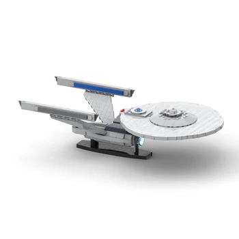 MOC Federal Univers USS Enterprise-O Navă Blocuri Kit navă Spațială Interstelară Cărămizi Jucarii Pentru Copii Cadou de Ziua de nastere