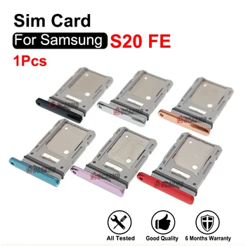 Pentru Samsung Galaxy S20 FE Cartela Sim S20FE Dual Sim Tava Suport MicroSD Slot Nano piesa de schimb