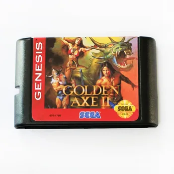 Topor de aur a II-a de 16 biți MD Carte de Joc Pentru Sega Mega Drive Pentru SEGA Genesis