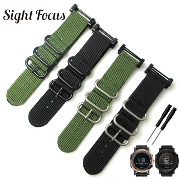 Vedere Concentra 24mm Nylon curea de Ceas Pentru Suunto Essential Negru Watchband Armata Verde Stil Suunto Core Trupa Brățară în aer liber