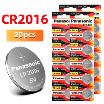 PANASONIC 20buc/lot cr2016 BR2016 DL2016 LM2016 KCR2016 ECR2016 Butonul de Baterii Litiu 3V Monedă de lumină LED recorder de voce