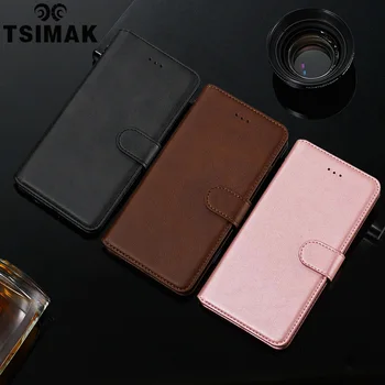 Tsimak Portofel Caz Pentru Huawei P20 P30 P40 Lite E Pro Plus Retro Flip Piele PU Capac Telefon Capa Coque
