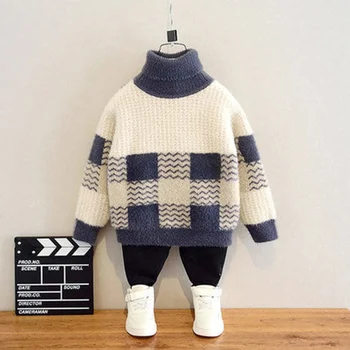 2021 Toamna iarna adolescenți pulovere Tricotate pulover colthes copilul Pulover Copii Primavara Uzura 2 3 4 6 8 10 12 ani