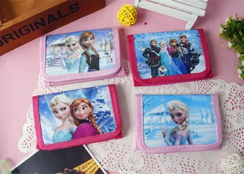 Disney congelate pentru copii desene animate scurt drăguț portofele jucărie genți de școală primară cadou de monede posete printesa băieți masina saci de mână