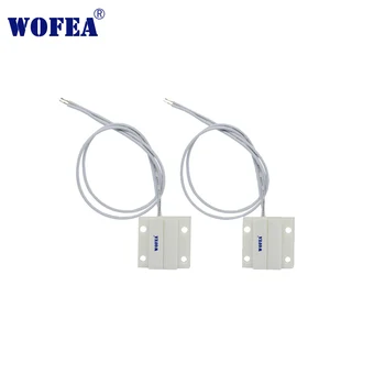 Wofea cablate senzor de usa NC Normal aproape comutator magnetic 2 buc/lot