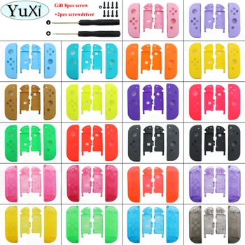 YuXi Multi-Color 23 de culoare pentru Nintend Comutator NS Bucurie Con Locuințe de Înlocuire Shell Acoperire pentru NX JoyCons Controller-shell Caz