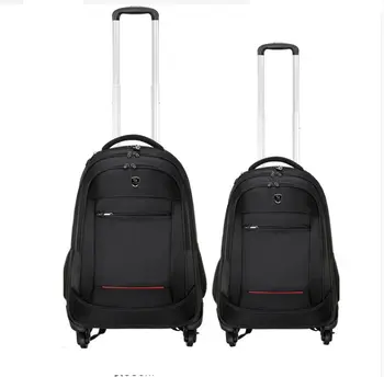 Travel carucior rucsac saci pe roți rucsac cu Roți transporta pe bagaje de mână saci valiza de călătorie sac de Cărucior bagajele de cabină sac