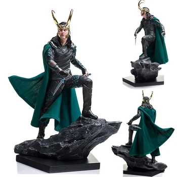 Marvel Avengers Loki Acțiune Figura 1:10 25cm de înaltă calitate Dumnezeu de Trucuri Model de Papusa Cadou pentru Prietenul