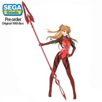 Pre Pentru Sega Evangelion Eva Asuka Langley Soryu 30Cm de Brand Original Nou cu Cutie Anime Figura Figurine Jucarii Model