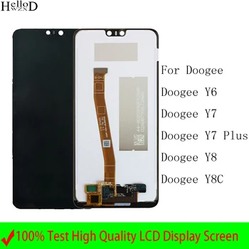  Original Pentru Doogee Y6 Y7 Y7 Plus Display LCD Touch Screen Digitizer Înlocuirea Ansamblului Pentru Doogee Y8 Y8C LCD