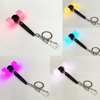 Kpop Lightstick Versiunea 2 Stick de Lumină Breloc 10 Culori Schimbare Lumini LED Mini
