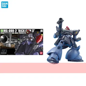 Bandai Reale Gundam Model Kit Figura Anime HGUC 1/144 MS-09RⅡ Rick Dom ⅱ Gunpla Figura de Acțiune a Asambla Jucării pentru Copii