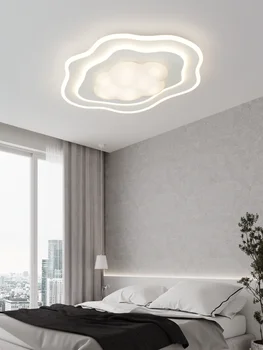 Moderne de Nori LED Lampă de Plafon Nordic Simplu Dormitor Copil, Casa, Camera de zi Studiu Balcon Alb Iluminat Interior Plafon Lumina