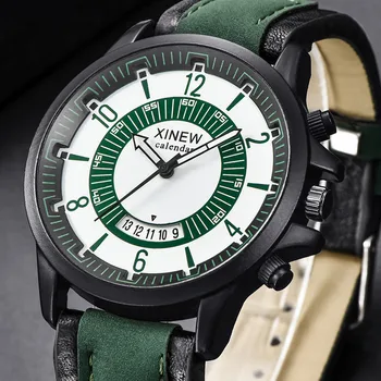 Piele Ceasuri Barbati Militare de Sport Cuarț Ceas de mână de Lux, Ușă Afară XINEW Moda Relojes Ceas de Înaltă Calitate relogio masculino