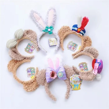 Japonia Duffy Urs Shelliemay Stellalou Iepure Cookie Dog Banda Banda de Păr pentru Femei Copii de Desene animate Drăguț Banda articole pentru acoperirea capului