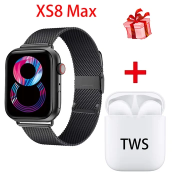 IWO Seria 8 Ceas Inteligent XS8 MAX Bluetooth Apel de Ritm Cardiac tensiunea Arterială Bărbați Femei Smartwatch Pentru Telefon Apple Cu TWS Cască