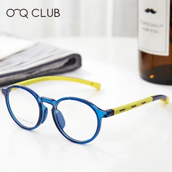 O-Q CLUB pentru Copii Ochelari de Miopie Optice Ochelari Băieți Fete Anti Blue Light TR90 Silicon Flexibil pentru Copii Ochelari Rame 2501