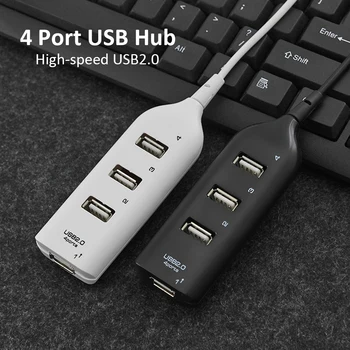Hub USB 5Mbps de Mare Viteză Multi USB 2.0 Splitter 4 in 1 Putere Expander Adaptor