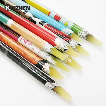 Noi 1buc Auto Adeziv Rășină Pietre Selector de Creion de Unghii de Arta Bijuterie de Cristal Ridica Instrument Ceara Pen Lung