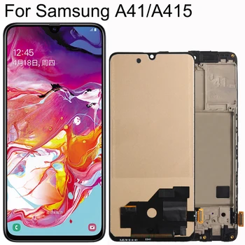 Nou Pentru SAMSUNG Galaxy A41 2020 LCD A415 SM-A415F/DSN SM-A415F/DSM Ecran Senzor Tactil Digitizer Asamblare