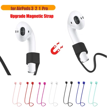 Pentru Apple AirPods Pro 3 2 1 Curea Magnetica pentru AirPods 2 3 pro Silicon Cablu TWS Anti-a Pierdut Accesorii pentru Căști Bluetooth