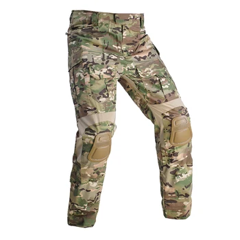 HAN SĂLBATICE G3 Tactice Pantaloni de Camuflaj Militar Cargo Pantaloni de Lucru Îmbrăcăminte de Luptă Uniforme de Paintball Multi Buzunare Pantaloni genunchiere