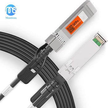 10G SFP+ DAC Cablu Twinax, Pasiv, Compatibile cu Cisco SFP-H10GB-CU2M, Ubiquiti UniFi, Fortinet și Mai mult, de 0,25-7m Opțional
