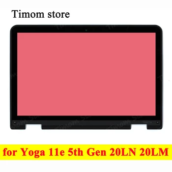pentru Yoga 11e 5 Gen 20LN 20LM Lenovo ThinkPad LCD ANSAMBLURI de 1366*768 NV116WHM-N45 FRU 01LW706 02DL622 01LW707 01LW705 01LW704