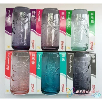 CocaCola 2022 nou poate-în formă de ceașcă de sticlă simplă, de mare capacitate de colectare de jucării ceașcă ceașcă de cafea bea cupa