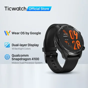 TicWatch Pro 3 Ultra GPS smartwatch Smartwatch Bărbați Qualcomm 4100 Mobvoi Sistem Procesor Dual Watch Oxigen din Sange Monitorizare